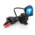 Feu témoin Xpro3 avec support pour guidon - câble de raccordement de 1,5 m - bleu