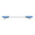 Barre lumineuse ASTER LED - 140 cm avec partie centrale - bleue