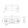 Feu de gabarit - UR10 DARK blanc - 12V/24V