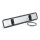 Barre lumineuse MAGMA MAX - 110 cm - transparente
