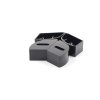 Kit de montage pour calandre pour phares de 204 mm | VW T5 Transporter 2003 - 2009