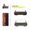 FR1400 Feu de recul - extra plat - 1400lm - 12V/24V - câble de 200 mm + DT allemand - homologué