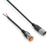 Feux de recul GX1700 - extra plats - 1700 lm - 12 V/24 V - câble de 350 mm + DT allemand - homologués