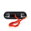 Feu arrière SLIM LED - rouge - graphite