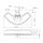 Lot de 2 modules OV9 (Omni View) HT dans un boîtier transparent, lumière bleue
