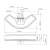 Lot de 2 modules OV9 (Omni View) HT dans un boîtier transparent, lumière jaune