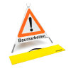Signal pliable avec symbole davertissement VZ 101 - 70 cm - Travaux délagage - phosphorescent