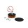 Balise B23 (1 boulon) – LED orange/lentille orange