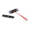 Feu de position compactLED - rouge foncé