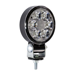 Projecteur de travail D90 rond, focalisé, 1600 lm, 12 V-24 V, câble de 1,5 m