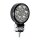 Projecteur de travail D90 rond, large faisceau, 1600 lm, 12 V-24 V, câble de 1,5 m