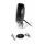 Projecteur de travail D90 rond, large faisceau, 1600 lm, 12 V-24 V, câble de 1,5 m