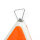 Signal pliable avec symbole davertissement VZ 101 - 70 cm - ENFANTS - phosphorescent