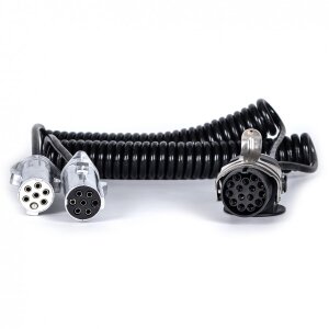 24V Adapterkabel 15-polig auf 2× 7-polig (N + S), Kabellänge ca. 3,8 m