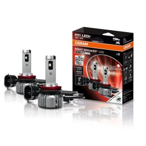 Lot de 2 ampoules OSRAM H11 NIGHT BREAKER® LED SMART ECE | homologuées pour tous les véhicules