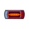 CLEOmax - LED Rückleuchte universal - 162x30,5mm -12V/24V - Multifunktionsleuchte mit Blinker, Bremslicht, Rückfahrlicht & Neon-Positionslicht
