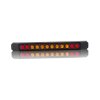 LIZARD - LED Heckleuchte - 252x27mm - 12V/24V - schmale Lightbar mit dynamischem Blinker, Bremslicht & Positionslicht