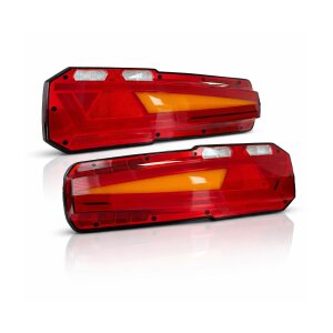 MAVIC - LED Rückleuchten Set links + rechts - 405x152mm - 12V/24V - Multifunktionsleuchte