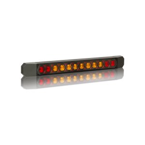 LIZARD - LED Heckleuchte - 252×27 mm - 12V/24V - schmale Lightbar mit Bremslicht & Positionslicht