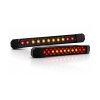 LIZARD - LED Heckleuchte - 252×27 mm - 12V/24V - schmale Lightbar mit Bremslicht & Positionslicht