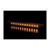 LIZARD - LED Frontleuchte - 252×27 mm - 12V/24V - schmale Lightbar mit statischem Blinker, Bremslicht & Positionslicht