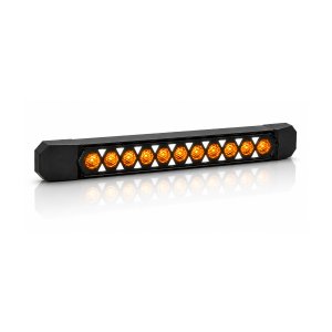 LIZARD - LED Frontleuchte - 252×27 mm - 12V/24V - schmale Lightbar mit dynamischem Blinker, Bremslicht & Positionslicht
