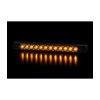 LIZARD - LED Frontleuchte - 252×27 mm - 12V/24V - schmale Lightbar mit dynamischem Blinker, Bremslicht & Positionslicht