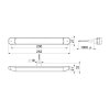 LIZARD - LED Heckleuchte - 252×27 mm - 12V/24V - schmale Lightbar mit dynamischem Blinker, Bremslicht & Positionslicht