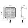 projecteur de travail 40 W OFL9 - 4500 lm - avec interrupteur marche/arrêt à larrière