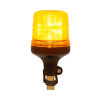 Feu rotatif SESTO - 11 modes de clignotement - jaune - fixation DIN