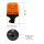 Feu rotatif SESTO - 11 modes de clignotement - jaune - fixation DIN