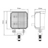 projecteur de travail 20 W OFL4 - 1600 lm - avec interrupteur marche/arrêt à larrière