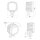 phare de travail LED 62 W 5400 lm « full »