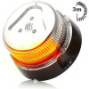 R65 Design Gyrophare BRILAR - transparent/jaune - fixation extrême
