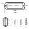 Module flash R360 - jaune - vertical - horizontal