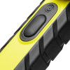 Lampe torche M-FIRE pour pompiers - JAUNE - Tête angulaire - Tête articulée - ATEX