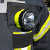 Lampe torche M-FIRE pour pompiers - JAUNE - Tête angulaire - Tête articulée - ATEX