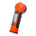 Lampe torche M-FIRE pour pompiers - ROUGE - Tête angulaire - Tête articulée - ATEX