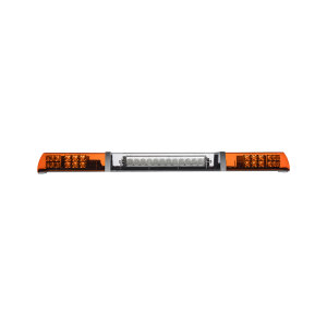 MAGMA FUSION Barre lumineuse LED avec projecteur de travail - double face - 110 cm - jaune