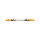 MAGMA FUSION Barre lumineuse LED avec projecteur de travail - double face - 110 cm - jaune clair