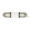 Barre lumineuse ASTER LED - 99 cm avec partie centrale - transparente/jaune