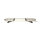 Barre lumineuse ASTER LED - 99 cm avec partie centrale - transparente/jaune