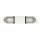 Barre lumineuse ASTER LED - 99 cm avec partie centrale - transparente/jaune