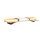 Barre lumineuse ASTER LED - 99 cm avec partie centrale - transparente/jaune