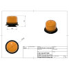C360 Gyrophare - Socle magnétique - Classe 2 -...