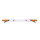 Barre lumineuse ASTER LED - 180 cm avec partie centrale - jaune