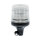 Feu rotatif SESTO - 11 modes de clignotement - transparent/bleu - fixation DIN